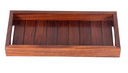 Round Wooden Tray 1