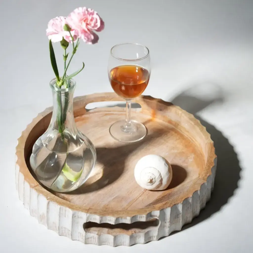 Moonwashed Rustic Tray