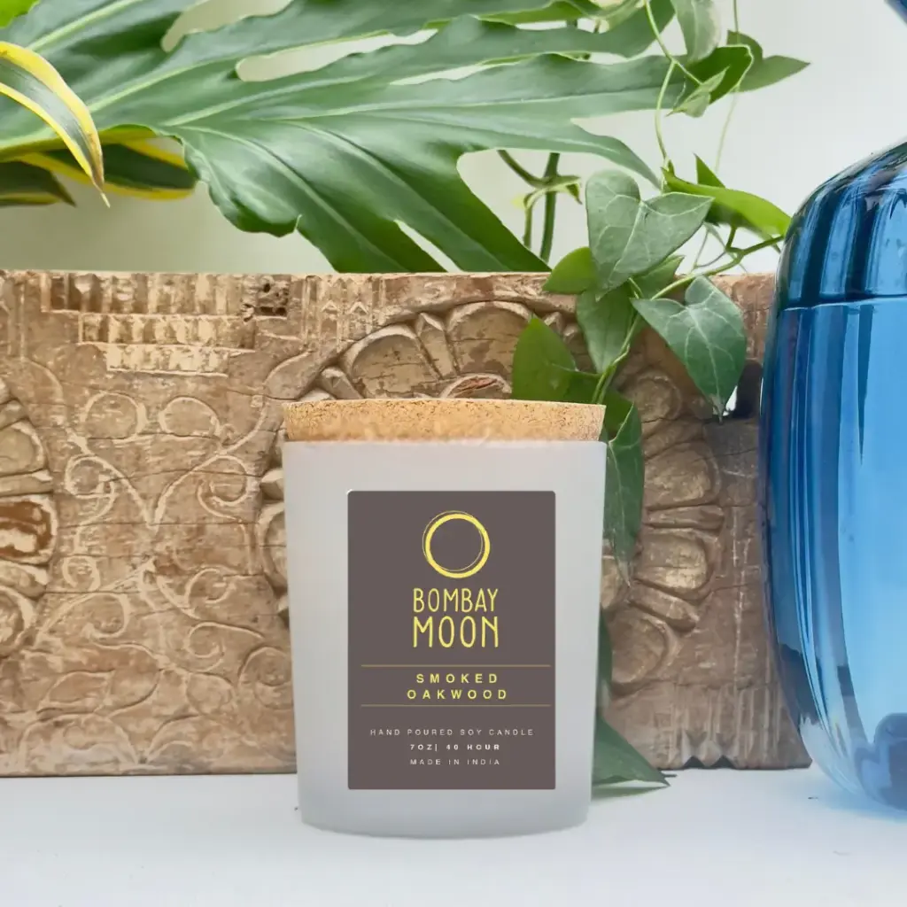 Smoked Oakwood Jar Candle