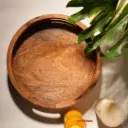 Earthgrain — Round Mango Wood Serving Tray