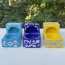 Authentic Blue Pottery Tea Light holders